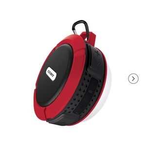 Coby Red Portable Bluetooth Speaker